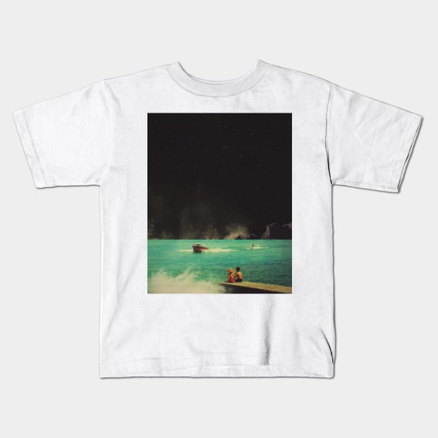 Thassos Kids T-Shirt by FrankMoth